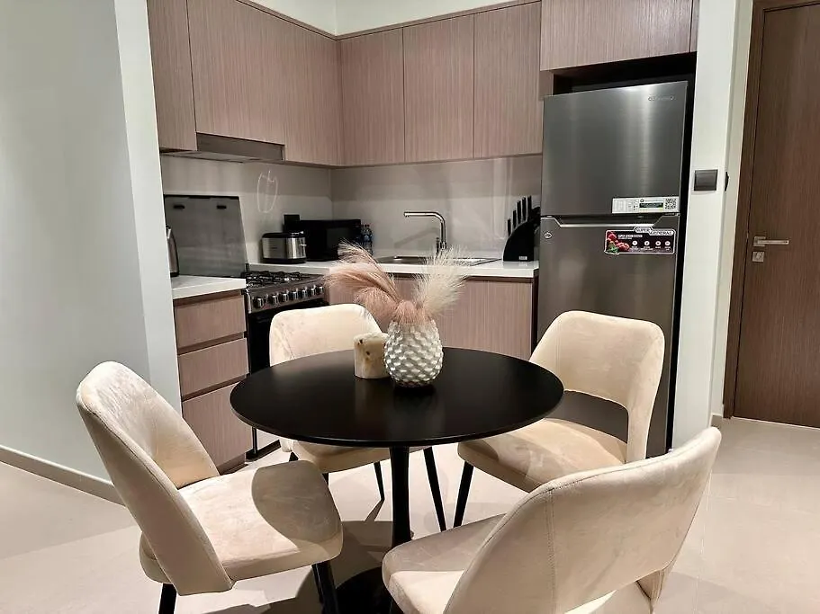 Burj Khalifa View - Modern 1Bdr Apartment 두바이